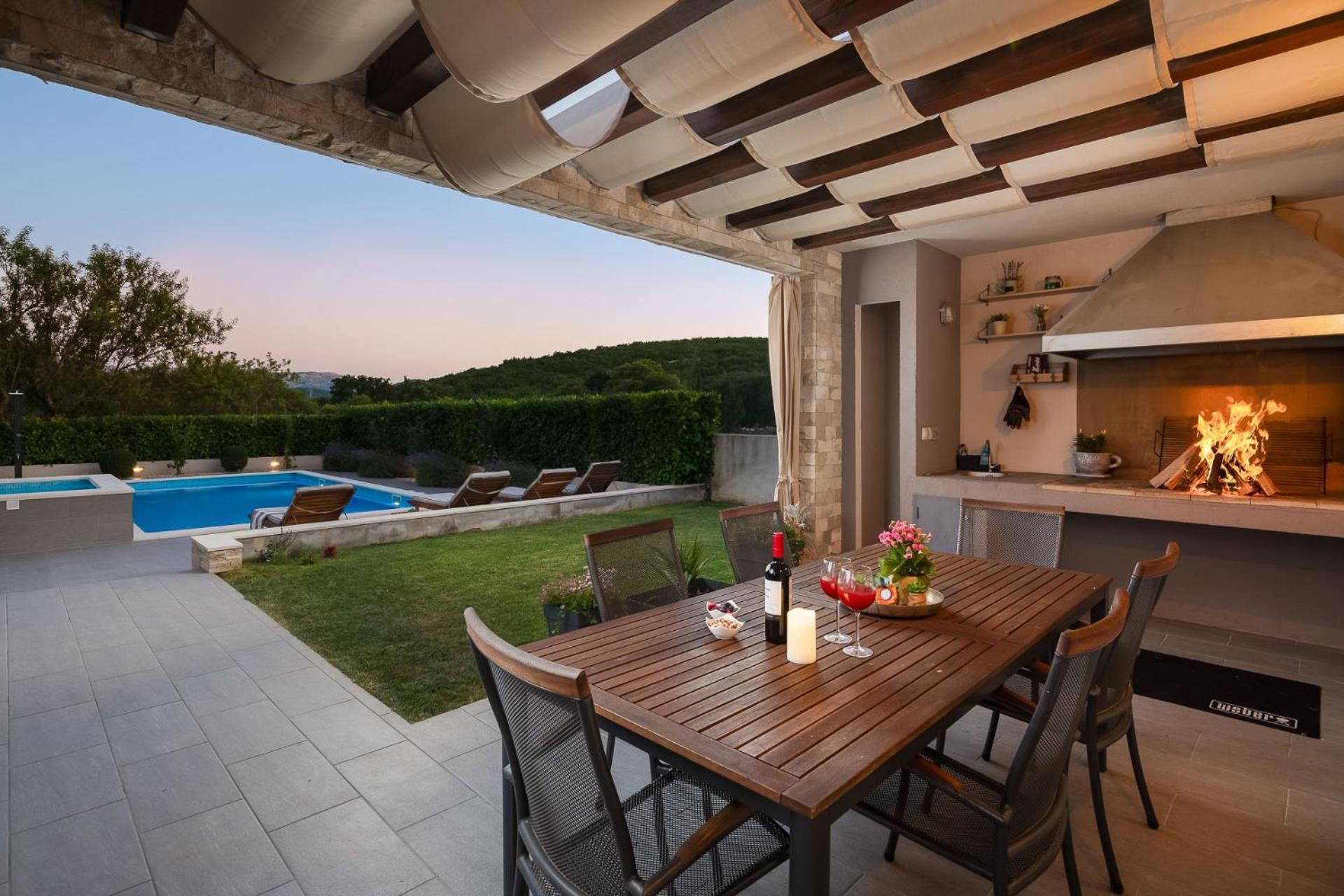Villa Dali - Luxury Holiday House In Relaxing Area Sicane Zewnętrze zdjęcie