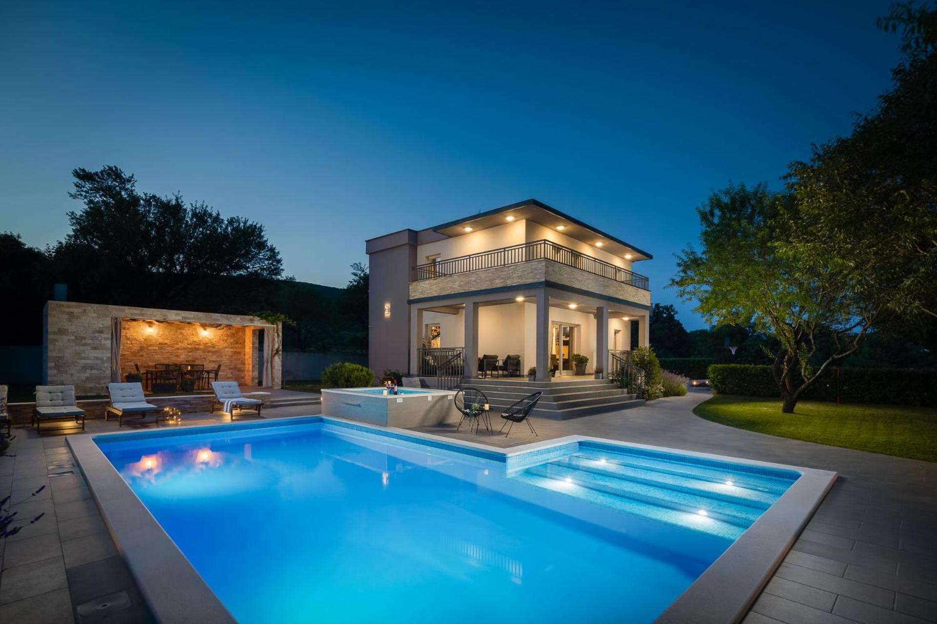 Villa Dali - Luxury Holiday House In Relaxing Area Sicane Zewnętrze zdjęcie